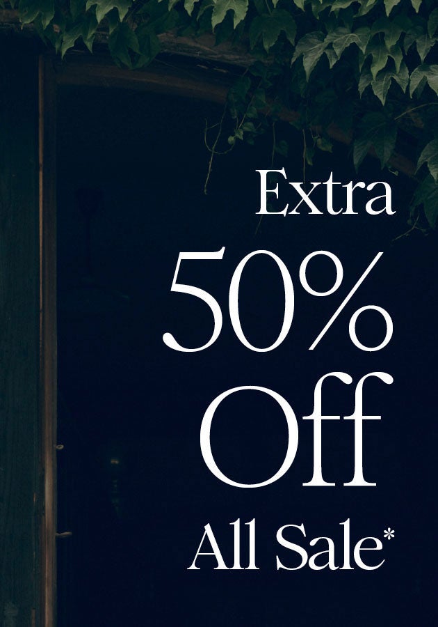 Extra 50% Off All Sale*